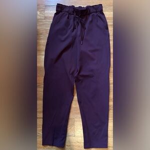 lululemon athletica Burgundy Jogger Pants